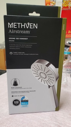 Methven krome shower - krome, handset