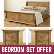 Marseille Solid Oak Bedroom