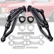 Black Exhaust Headers Fit