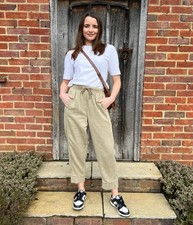 Trousers women s tencel - m&s,