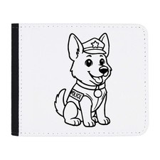'German Shepherd Police Dog' Wallet (WL00031583)