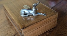 Stylish  Art Deco Greyhound Desk Ornament/Paperweight After The Jenning Brothers