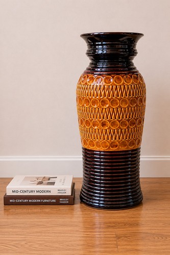 West german floor vase bay - west,