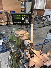 Lorch precision lathe collets 3 and 4 chuck DRO variable speed 5’’ over bed