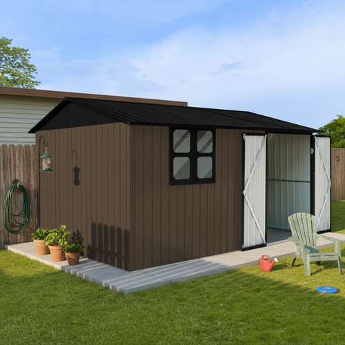 12x10 metal outdoor storage - 12x10,
