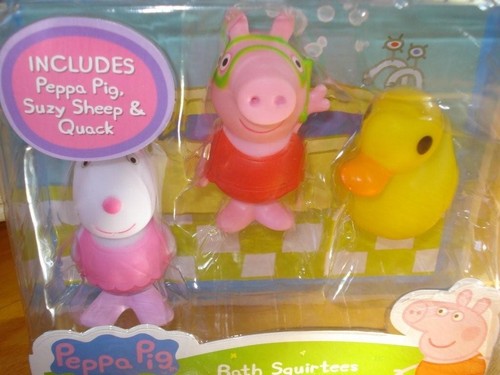 Peppa pig bath squirtees - peppa,