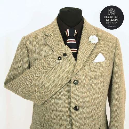 Harris vintage tweed jacket - tweed,