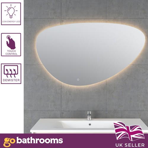 Pebble led bathroom - bathroom, mirror