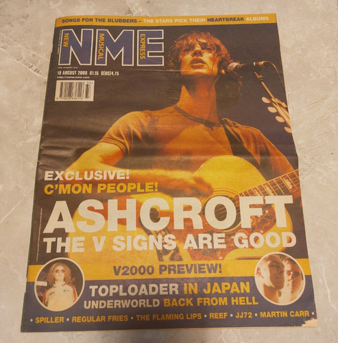 Nme august 2000 richard - nme,