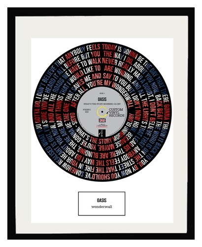 Oasis wonderwall art - -,