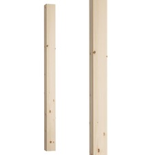 Staircase long newel posts - long,