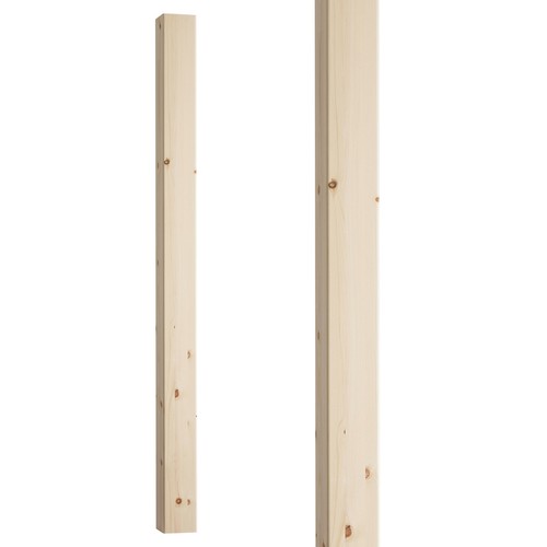 Staircase long newel posts - long,