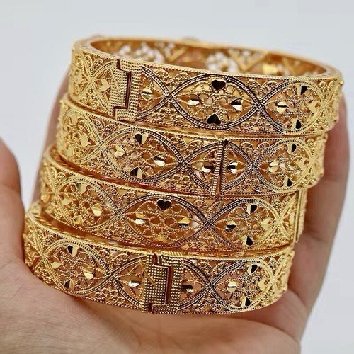 Pcs 24k dubai gold plated - 1,