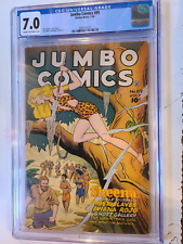 JUMBO COMICS #89 FICTION HOUSE