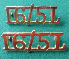 British Army Shoulder Titles 16th/5th Lancers