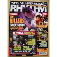 KILLERS RHYTHM #130 MAGAZINE OCT 2006 RONNIE VANNUCCI COVER WITH MORE INSIDE(WIT