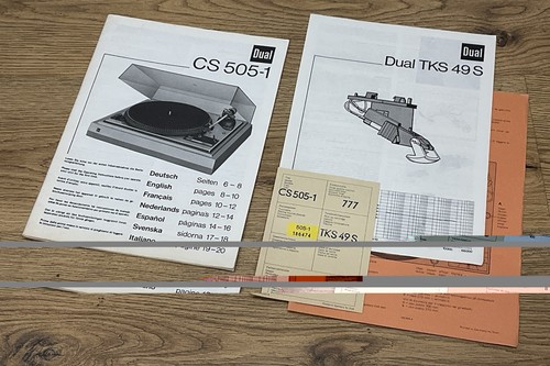Original dual 505 - dual, 505-1