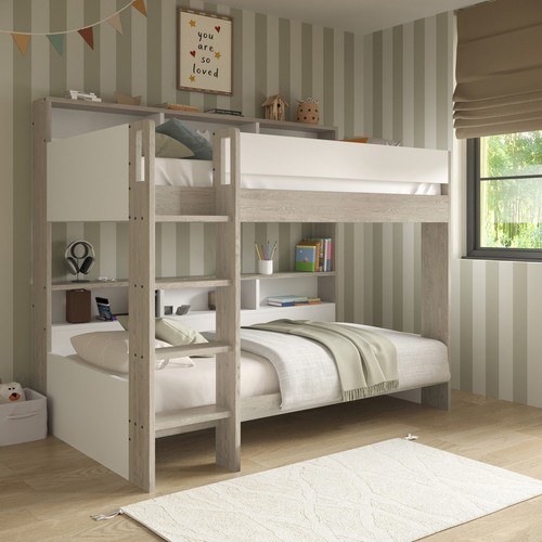 White and oak - white, with