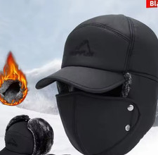 Mens Warm Hat Winter Russian