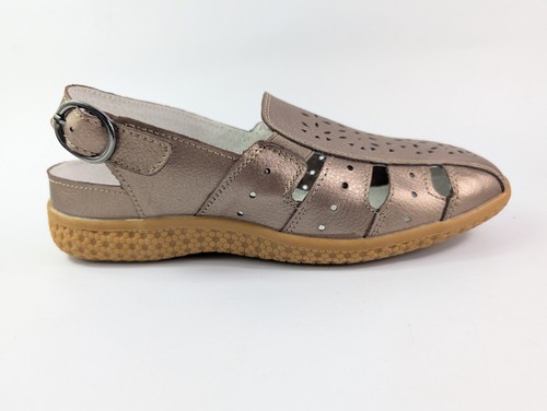 Damart leather closed toe - closed,