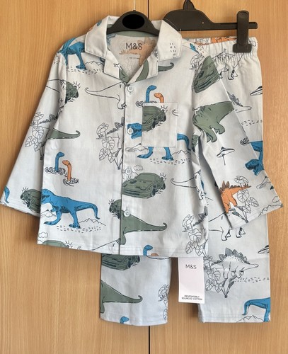 Boys cotton pyjamas age - cotton,