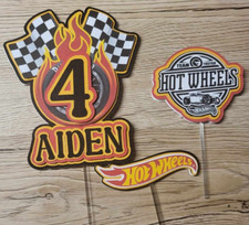 Hot Wheels Themed Cake Topper
