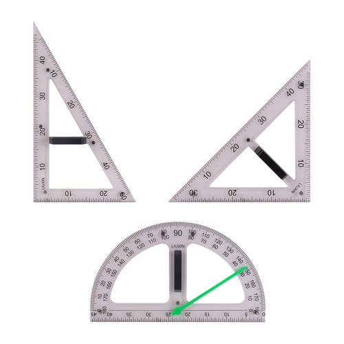 Large math geometry - math, ruler