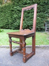 ANTIQUE CHARLES 1 OAK PEG