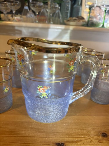 Vintage blue sugar frosted - vintage,
