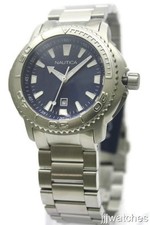 New nautica steel date navy - steel,
