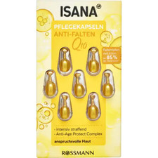 ISANA Q10 Anti-Wrinkle Concentrate ~ 7 Capsules~ Intense Firming ~ smoother skin