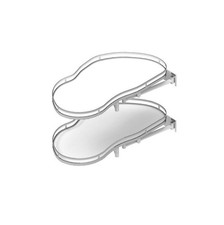 ERGO Soft close Twin Corner Pull out 900mm and 1000mm unit kidney Corner Optima