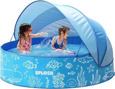 Round kids paddling pool - kids,
