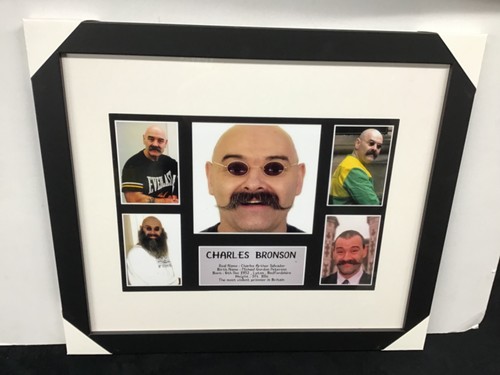 Charles bronson framed picture - charles,