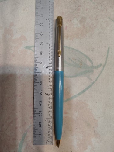 Parker blue plastic barrel - 45,