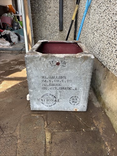 Vintage galvanised water - vintage,