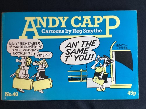 Andy capp cartoon strip book - capp,