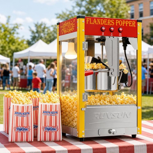10oz commercial popcorn - commercial,