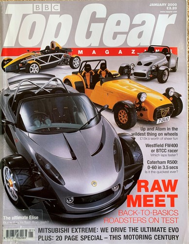 Top gear magazine - magazine, jan-2000