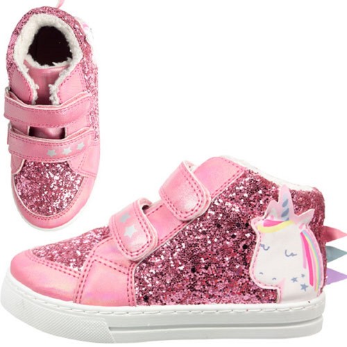 Girls pink sparkly glitter - sparkly,