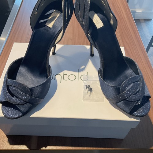 Ladies untold navy glitter - ladies,