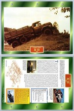 Zil 131 - 1968 - Flatbeds & Tippers Atlas Trucks Maxi Card