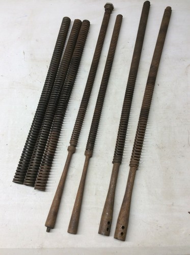 Vintage motorcycle front fork - front,