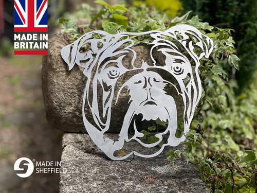 Metal bulldog dog breed - dog,