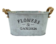 SET OF  2  VINTAGE TIN Metal