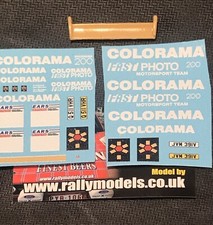 1/43 decals MG Metro 6R4 & Transit Van Rally IXO Derek Tyndall + Spoiler 6R4