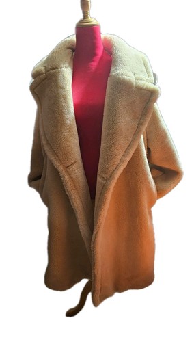 Primark beige cream teddy - cream, coat