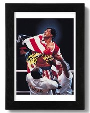 Sylvester Stallone Signed