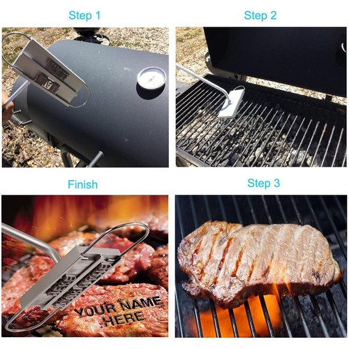 Customizable bbq branding - branding, iron