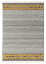 IKEA RYSSGRAS Handwoven Rug, Grey Yellow, 5 ' 7 "x7 ' 10" 170x240 cm, Flatwoven